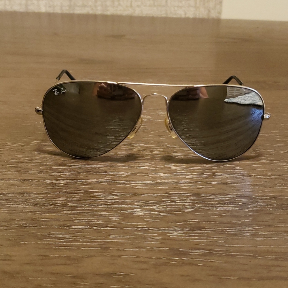 Ray•Ban Aviator Mirror Sunglasses
